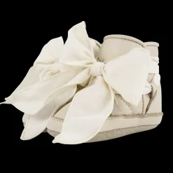 Anouk Booties | Cream Leather