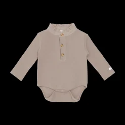 Bouches Bodysuit | Grey Violet