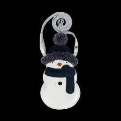 Britta Exclusive Purse | Snowman | Off White Leather