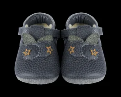 Carlie | Blueberry | Petrol Grain Leather