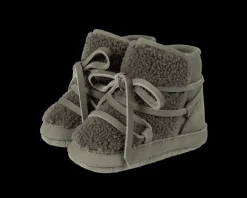 Cassi Booties | Stone Nubuck