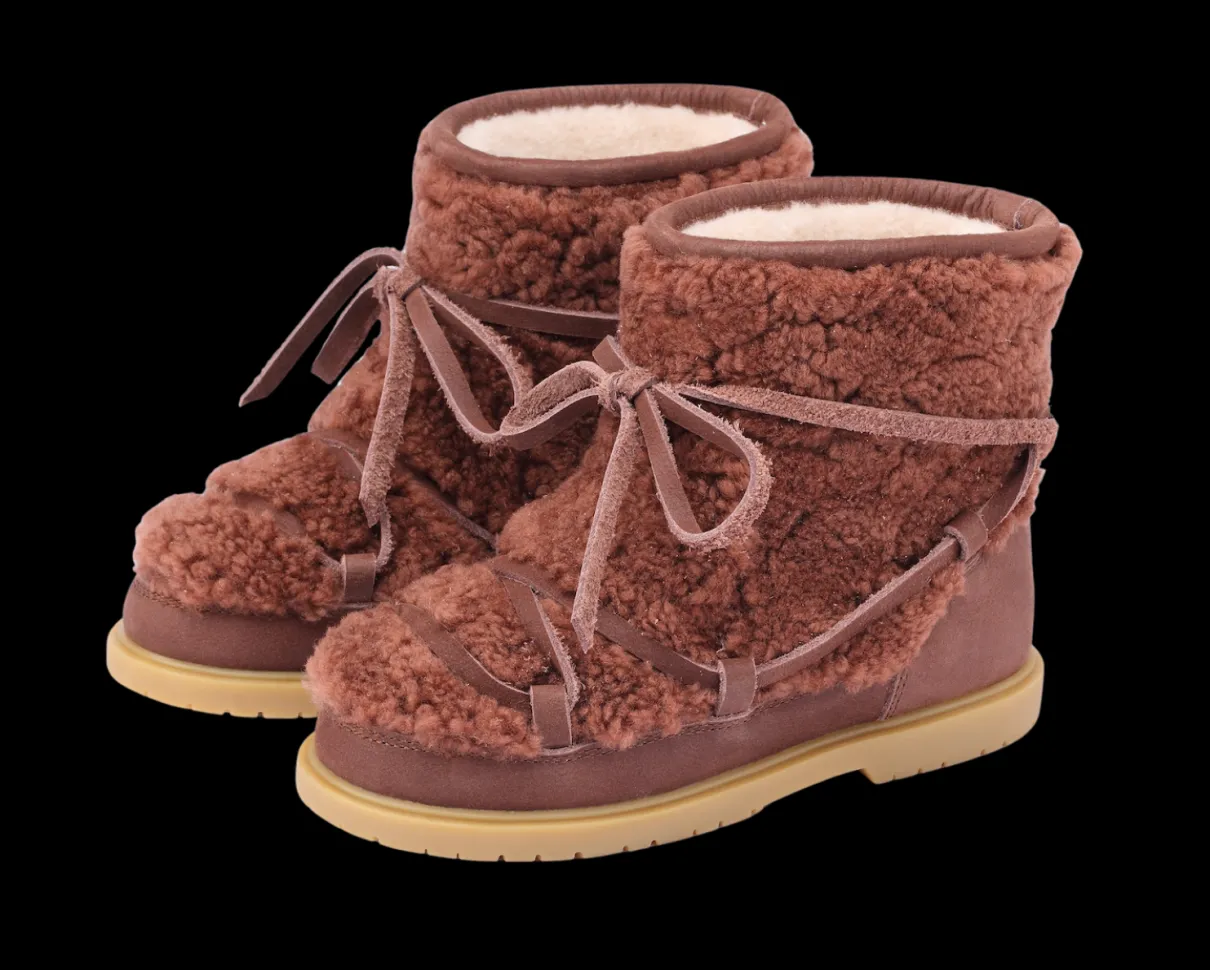 Cassia | Brown Curly Sheep Wool