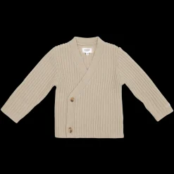 Elo Merino Wool Cardigan | Oyster Grey