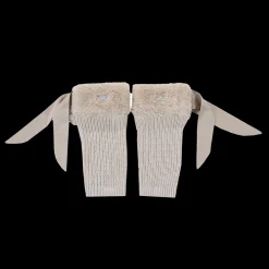 Gina Leg Warmers | Light Teddy