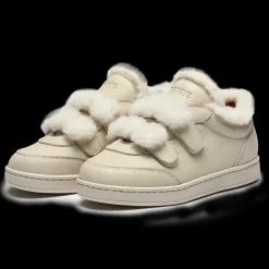 Hanzell Sneakers | Cream Leather