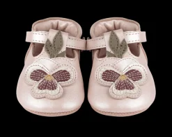 Heidi Shoes | Violette | Rose Metallic Leather