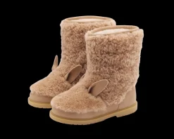 Irfi Boots | Alpaca | Beige Curly Sheep Wool