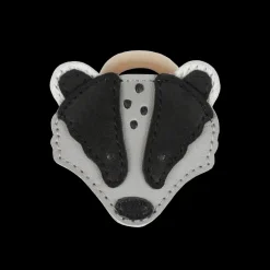 Josy Exclusive Hair Tie | Badger | Light Stone Leather