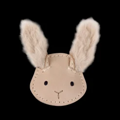 Josy Exclusive Hairclip | Fluffy Bunny | Light Rust Leather