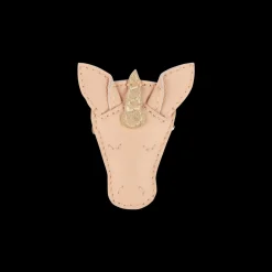 Josy Special Hairclip | Unicorn | Light Rose Leather