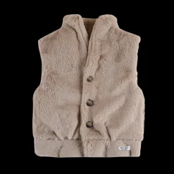 Juline Bodywarmer | Soft Sand Teddy