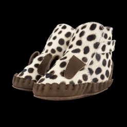 Kapi Exclusive Booties | Dalmatian | Black Spotted Cow Hair