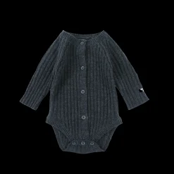 Kees Merino Wool Romper | Dark Navy Melange