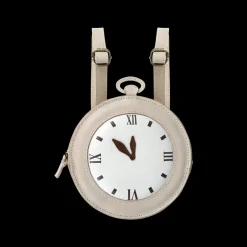 Logio Backpack | Clock | Ivory Classic Leather