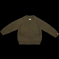 Louc Sweater | Forest Green Melange