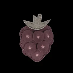 Lula Clip | Raspberry | Berry Red Nubuck