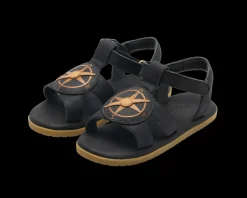 Mattia | Compass | Navy Leather