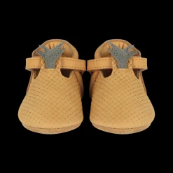 Nanoe Shoes | Pineapple | Caramel Stamped Nubuck