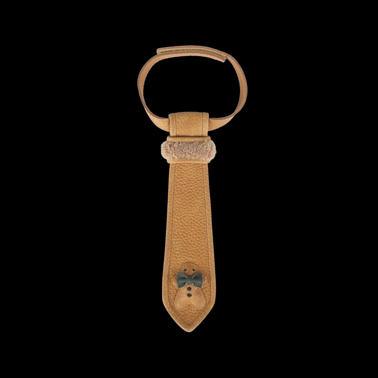 Nata Tie | Gingerbread | Toast Grain Leather