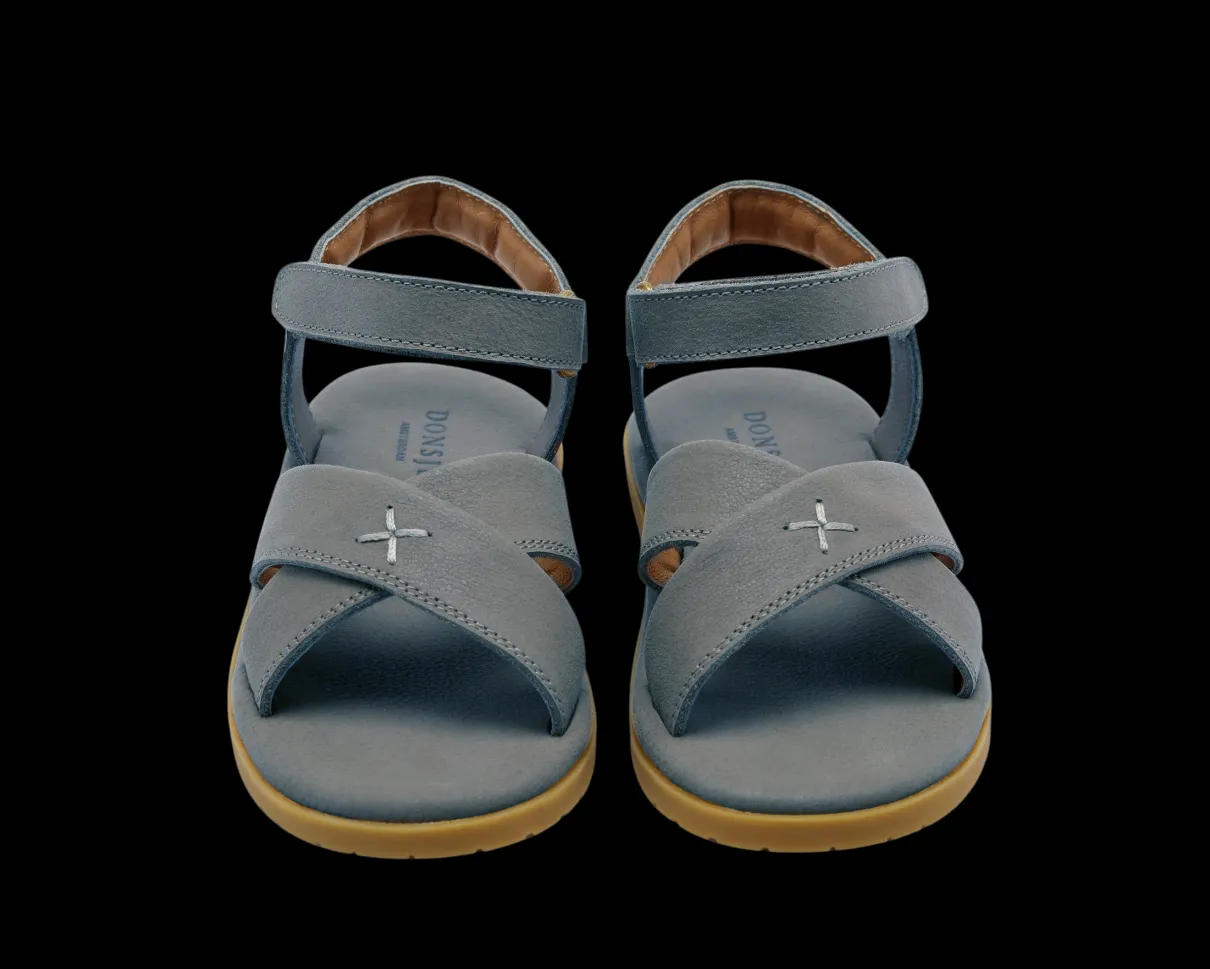 Otis Sandals | Petrol Leather