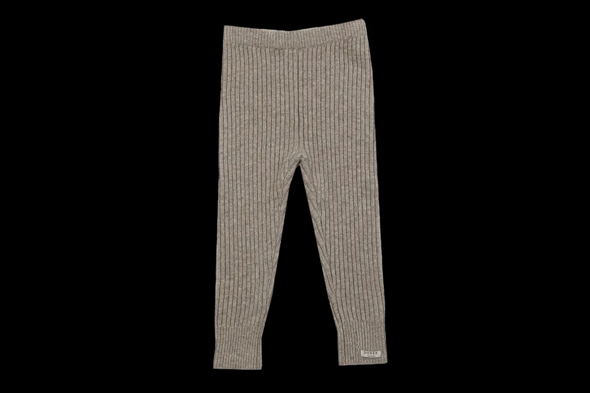 Pem Merino Wool Trousers | Beige Melange