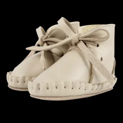 Pina Classic Booties | Ivory Classic Leather