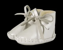 Pina Exclusive | Off White Metallic Leather