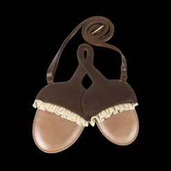 Pitta Purse | Acorn | Brown Grain Leather