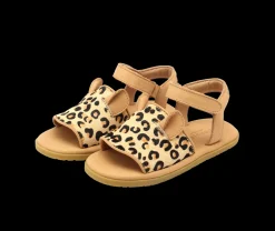 Qara Sandals | Leopard | Leopard Spotted Cow Hair
