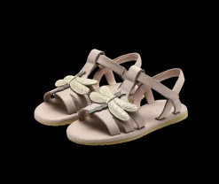 Qiles Sky Sandals | Libelle | Soft Lavender Leather