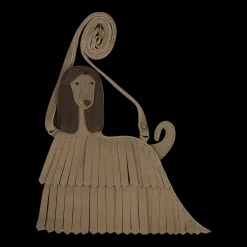 Thima Purse | Afghan Hound | Truffle Nubuck