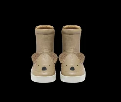 Thuru Exclusive Boots | Fluffy Koala | Taupe Leather