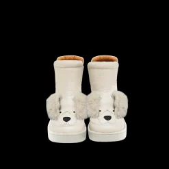 Thuru Exclusive Boots | Golden Retriever | Ivory Leather