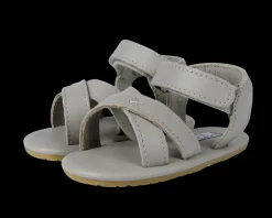 Tobi Sandals | Light Stone Leather