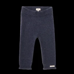 Trig Merino Wool Trousers | Blue Marine Melange