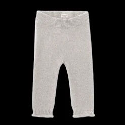Trig Merino Wool Trousers | Soft Grey Melange