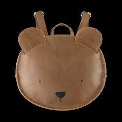 Umi Schoolbag | Bear | Cognac Classic Leather