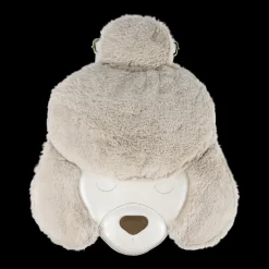 Umi Schoolbag | Poodle | Off White Metallic Leather