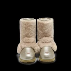 Wadudu Exclusive Boots | Poodle | Light Beige Sheep Wool