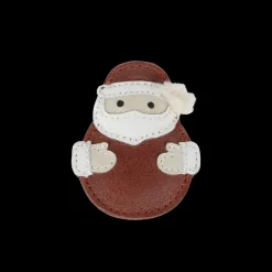 Wonda Hairclip | Santa | Burgundy Classic Leather
